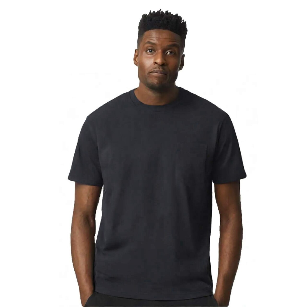 Gildan DryBlend Pocket Crewneck Short Sleeve T-Shirt for Workwear, Casual Wear & Everyday Comfort